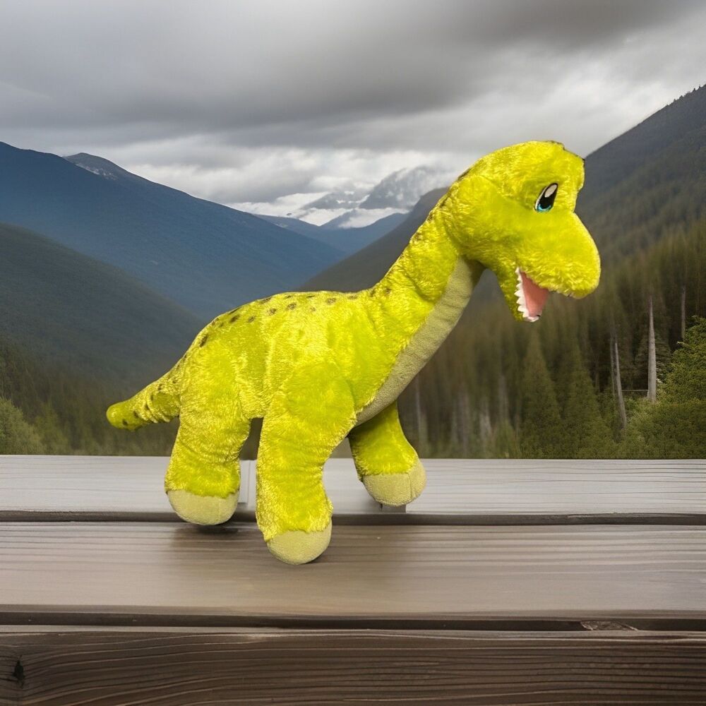 Rare Australia Exclusive Build A Bear Green Spotted Brachiosaurus 23" Plush